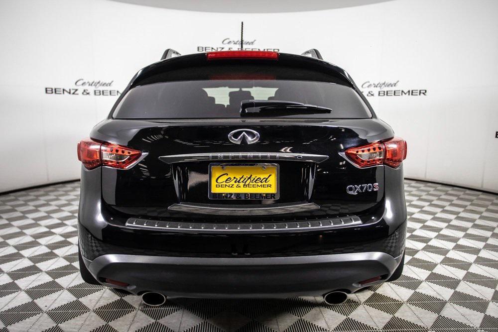 used 2017 INFINITI QX70 car, priced at $19,500