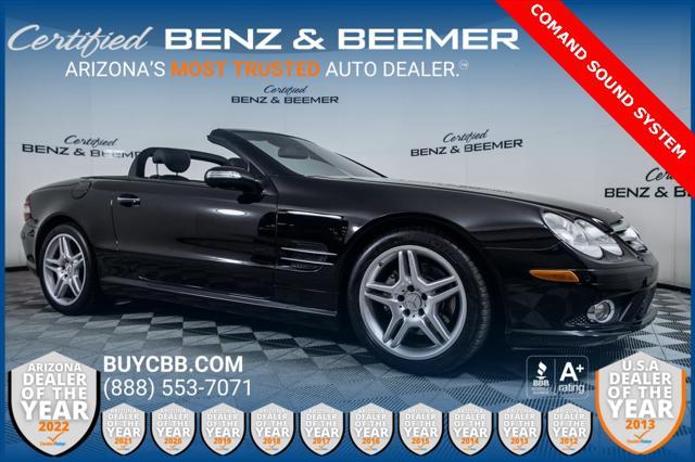 used 2008 Mercedes-Benz SL-Class car, priced at $15,000