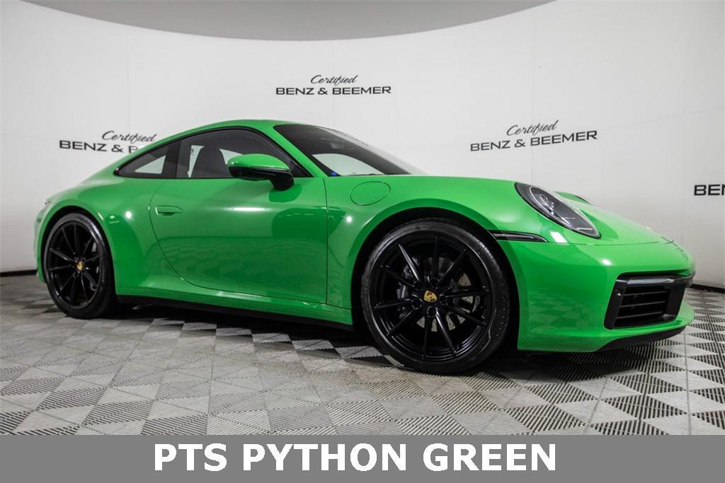 used 2021 Porsche 911 car, priced at $119,000