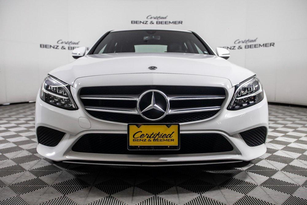 used 2021 Mercedes-Benz C-Class car, priced at $27,500