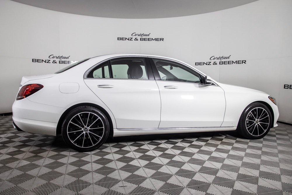 used 2021 Mercedes-Benz C-Class car, priced at $27,500