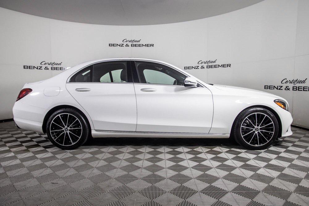 used 2021 Mercedes-Benz C-Class car, priced at $27,500
