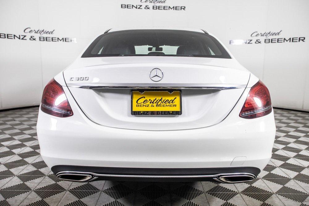used 2021 Mercedes-Benz C-Class car, priced at $27,500