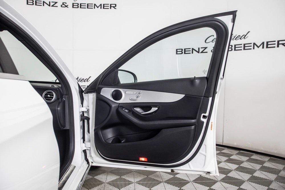 used 2021 Mercedes-Benz C-Class car, priced at $27,500
