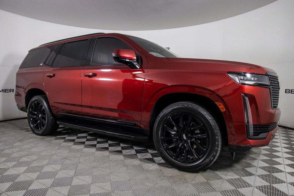 used 2022 Cadillac Escalade car, priced at $58,000