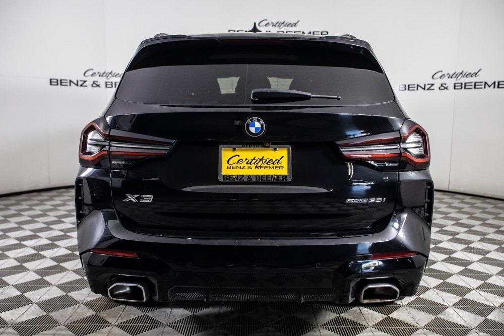 used 2022 BMW X3 car, priced at $31,000