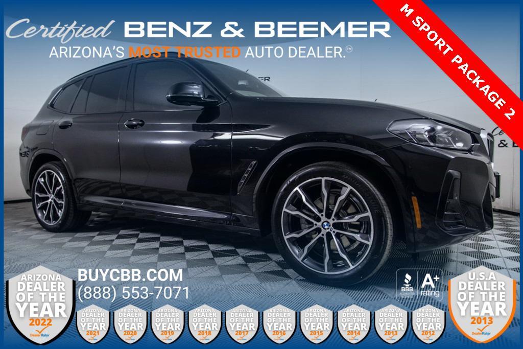 used 2022 BMW X3 car, priced at $30,500