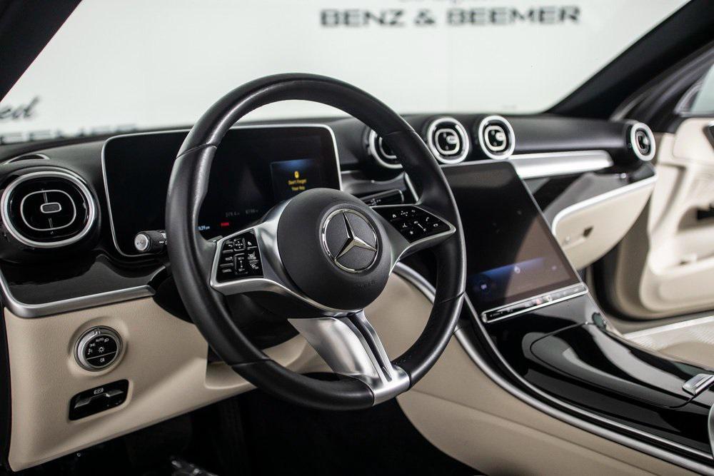 used 2024 Mercedes-Benz C-Class car, priced at $38,500