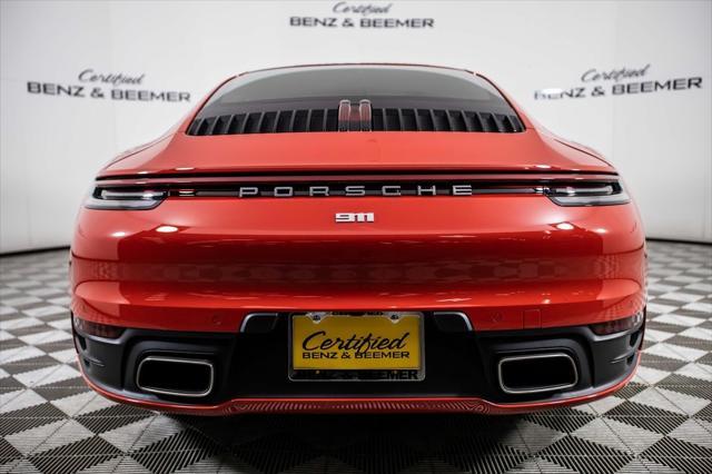 used 2022 Porsche 911 car, priced at $118,000