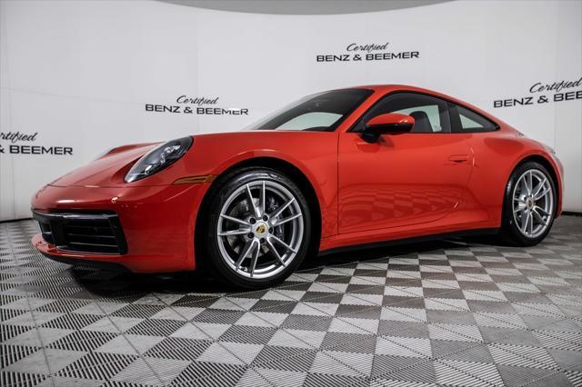 used 2022 Porsche 911 car, priced at $118,000