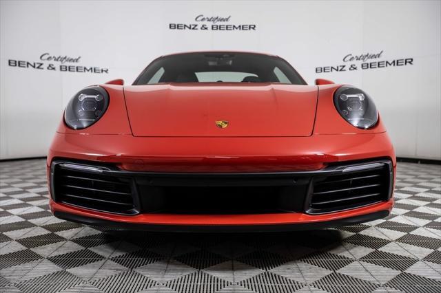 used 2022 Porsche 911 car, priced at $118,000