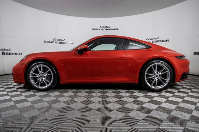 used 2022 Porsche 911 car, priced at $118,000