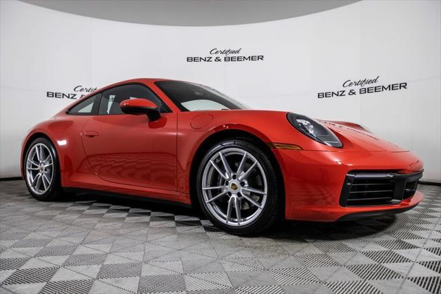 used 2022 Porsche 911 car, priced at $118,000