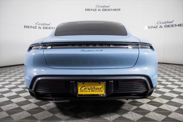 used 2020 Porsche Taycan car, priced at $63,000