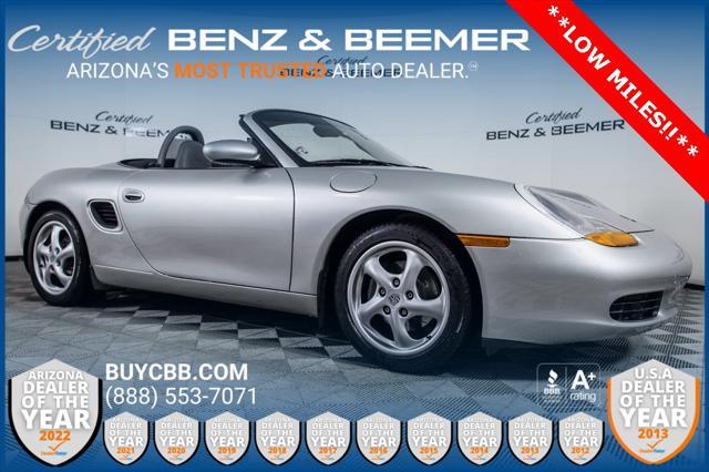 used 1997 Porsche Boxster car, priced at $15,000