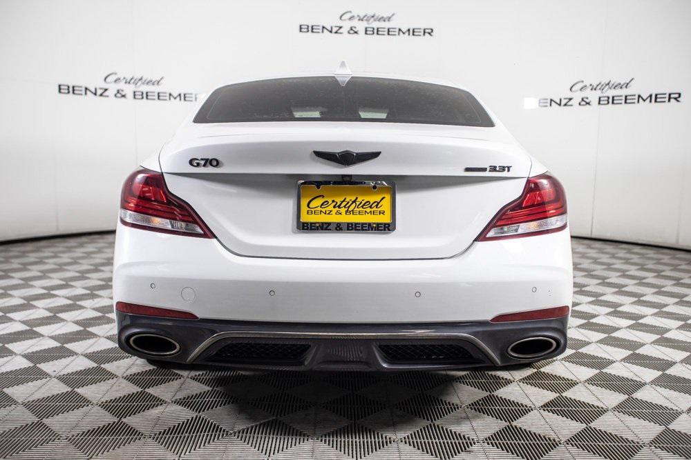 used 2020 Genesis G70 car, priced at $30,500