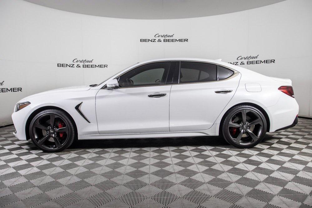 used 2020 Genesis G70 car, priced at $30,500