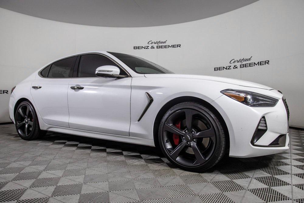 used 2020 Genesis G70 car, priced at $30,500