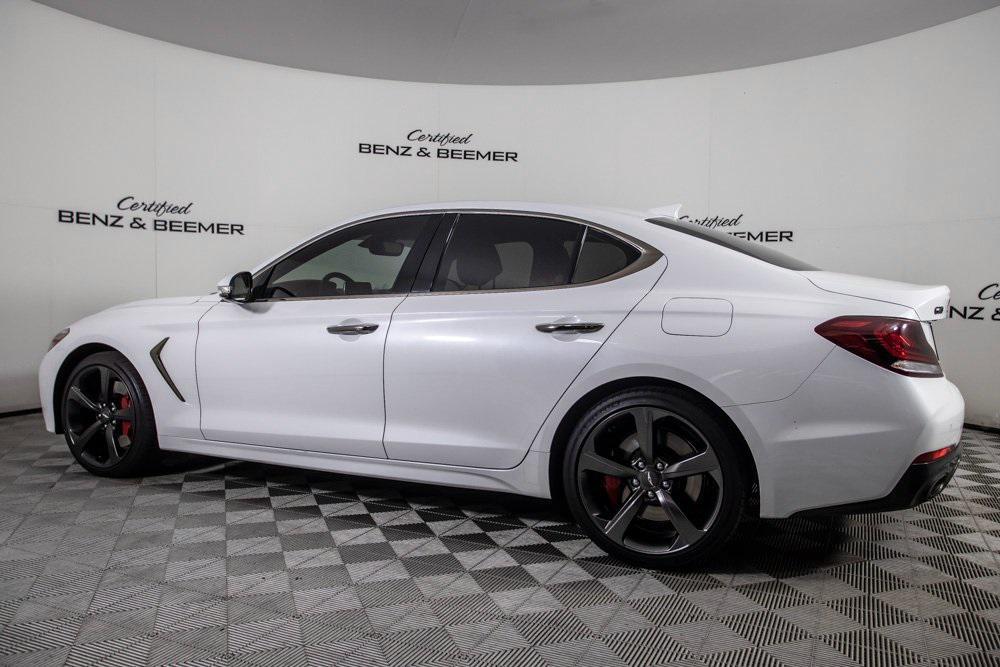 used 2020 Genesis G70 car, priced at $30,500
