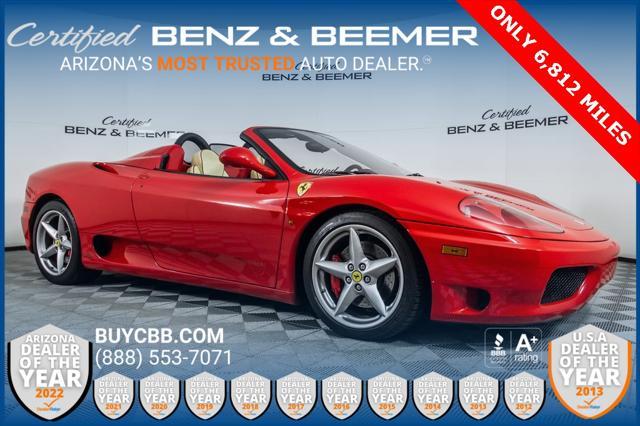 used 2004 Ferrari 360 Modena car, priced at $119,000