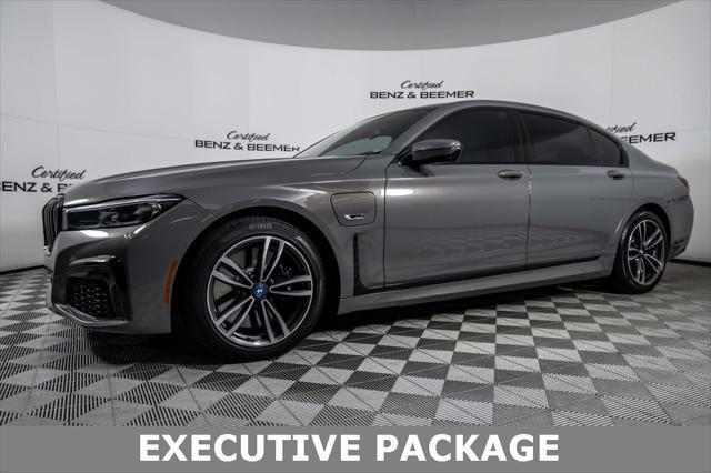 used 2022 BMW 745e car, priced at $54,000