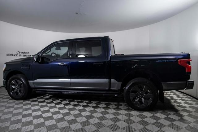 used 2023 Ford F-150 Lightning car, priced at $53,000