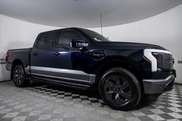 used 2023 Ford F-150 Lightning car, priced at $53,000