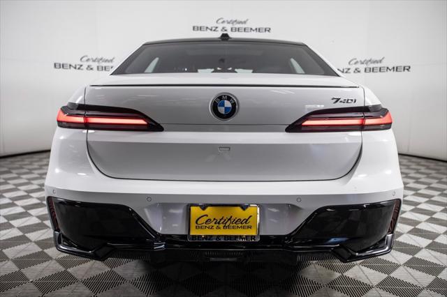 used 2023 BMW 740 car, priced at $73,000