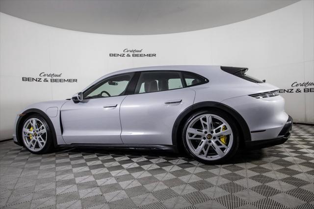 used 2021 Porsche Taycan Cross Turismo car, priced at $69,500