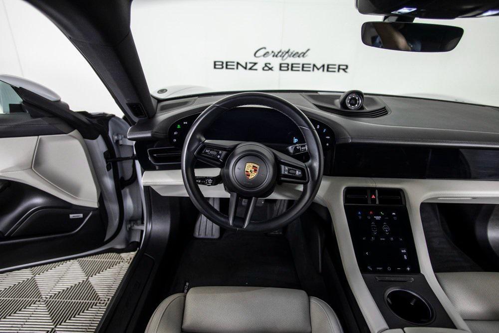 used 2021 Porsche Taycan car, priced at $69,500