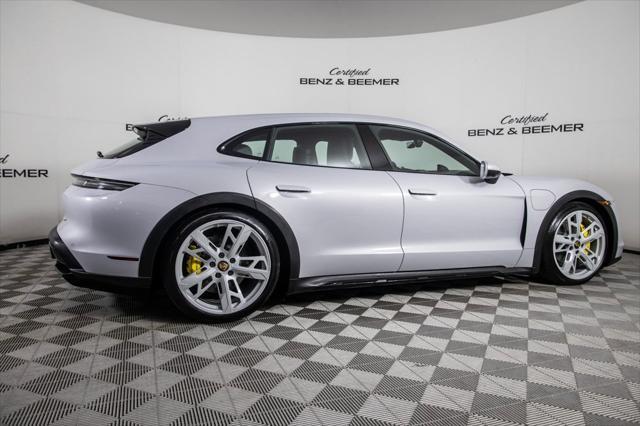 used 2021 Porsche Taycan Cross Turismo car, priced at $69,500