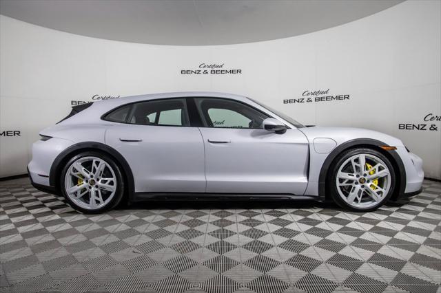 used 2021 Porsche Taycan Cross Turismo car, priced at $69,500