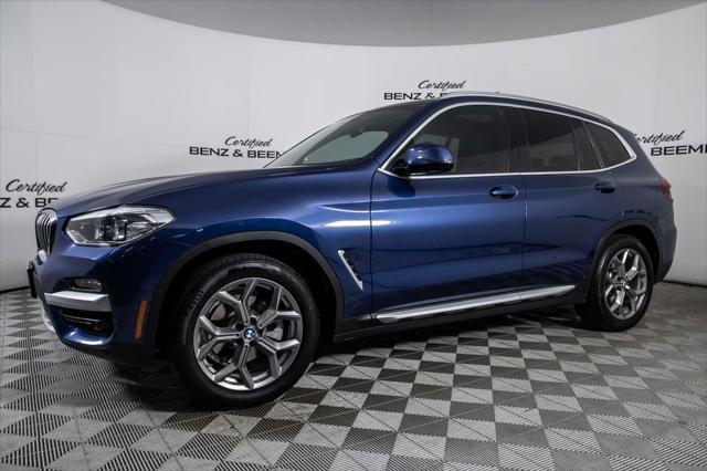 used 2021 BMW X3 car, priced at $28,500