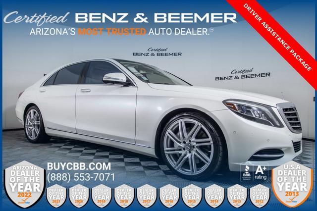 used 2014 Mercedes-Benz S-Class car, priced at $22,000