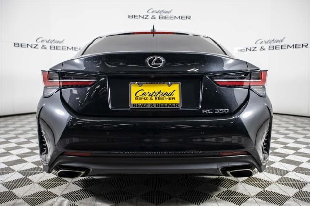 used 2022 Lexus RC 350 car, priced at $42,000