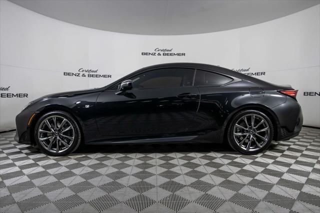 used 2022 Lexus RC 350 car, priced at $42,000