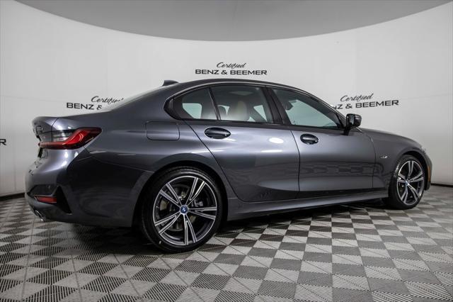 used 2022 BMW 330e car, priced at $31,000