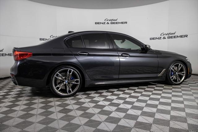 used 2018 BMW M550 car, priced at $31,500