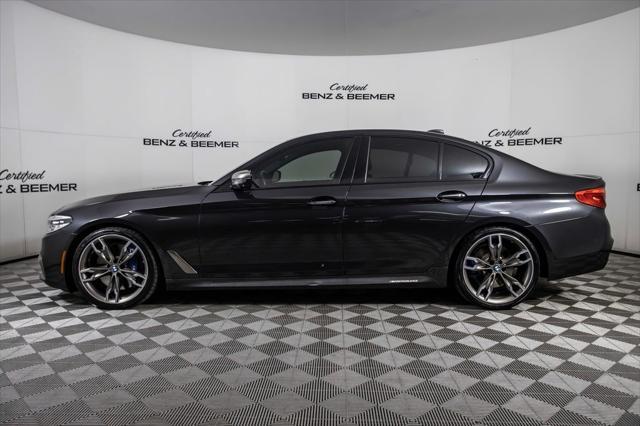 used 2018 BMW M550 car, priced at $31,500