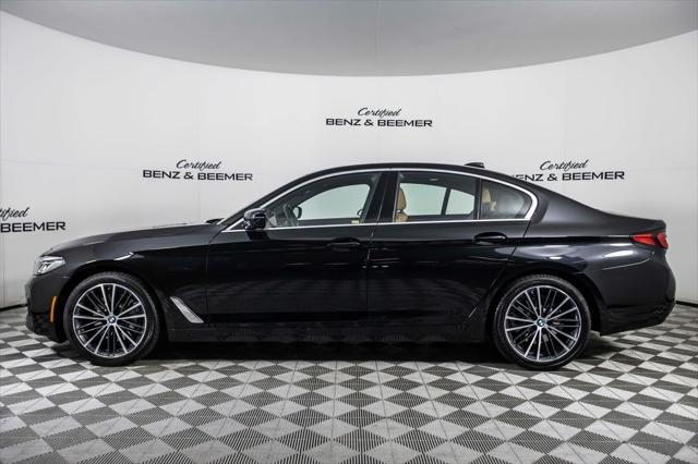 used 2021 BMW 530 car, priced at $34,800