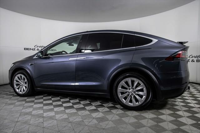 used 2021 Tesla Model X car, priced at $49,000