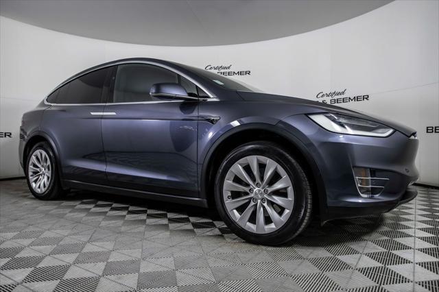 used 2021 Tesla Model X car, priced at $49,000