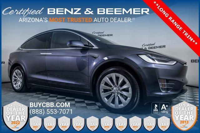 used 2021 Tesla Model X car, priced at $49,000