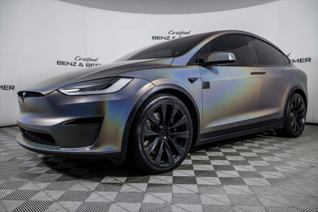 used 2022 Tesla Model X car, priced at $71,000