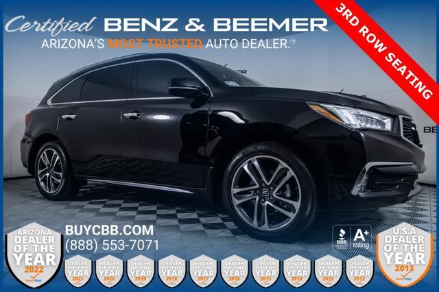 used 2017 Acura MDX car, priced at $21,500