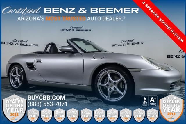 used 2003 Porsche Boxster car, priced at $14,500