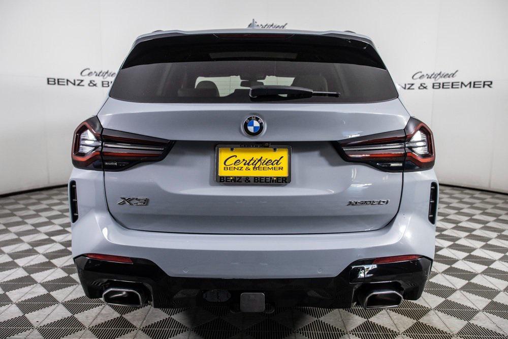 used 2022 BMW X3 car, priced at $31,500