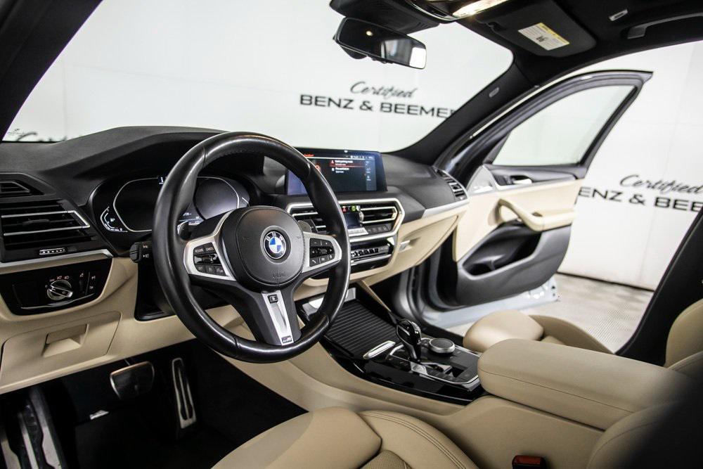 used 2022 BMW X3 car, priced at $31,500
