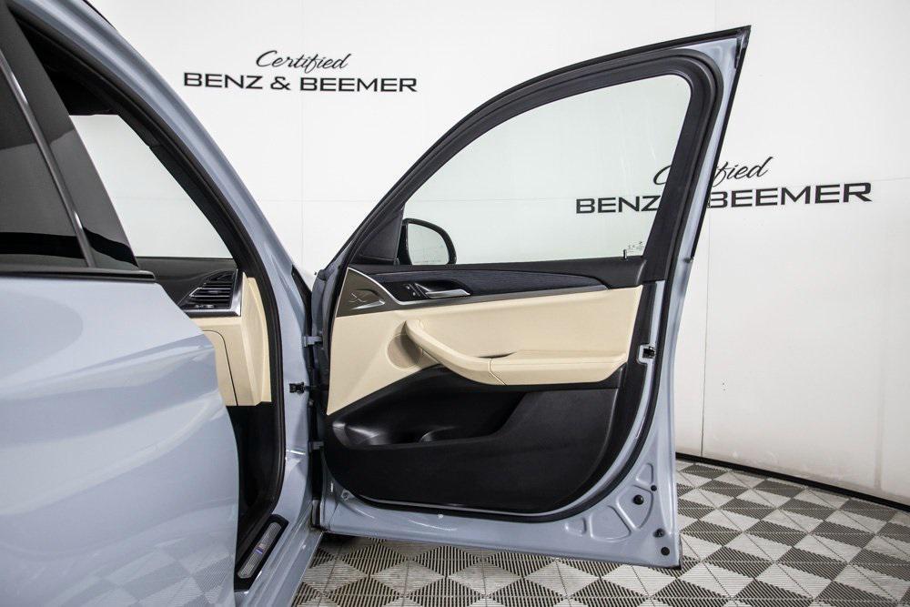 used 2022 BMW X3 car, priced at $31,500