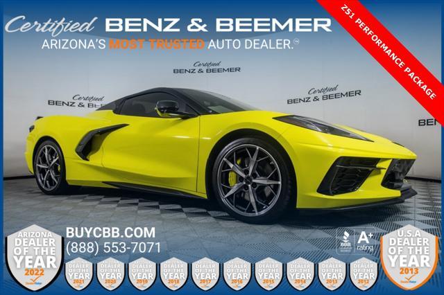 used 2023 Chevrolet Corvette car, priced at $75,000